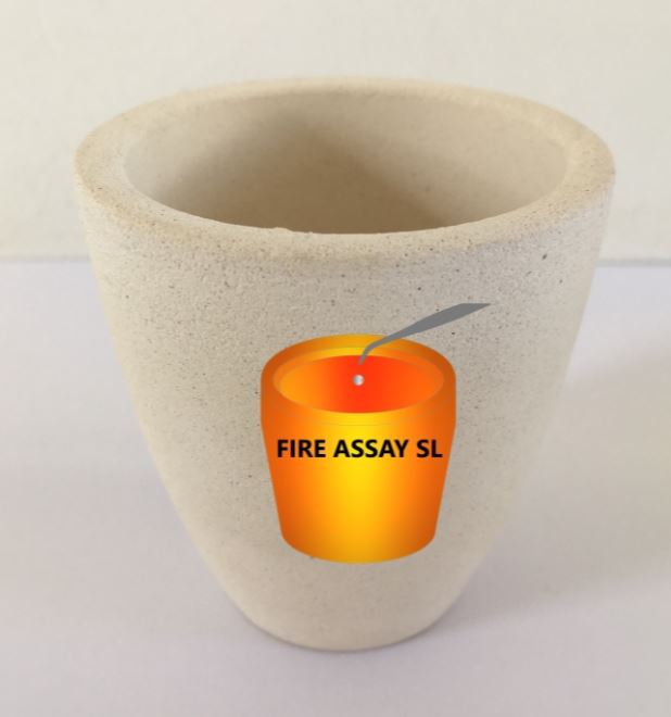 Ashes Assay Crucibles SHSC65, 68mm Height x65mm Diameter