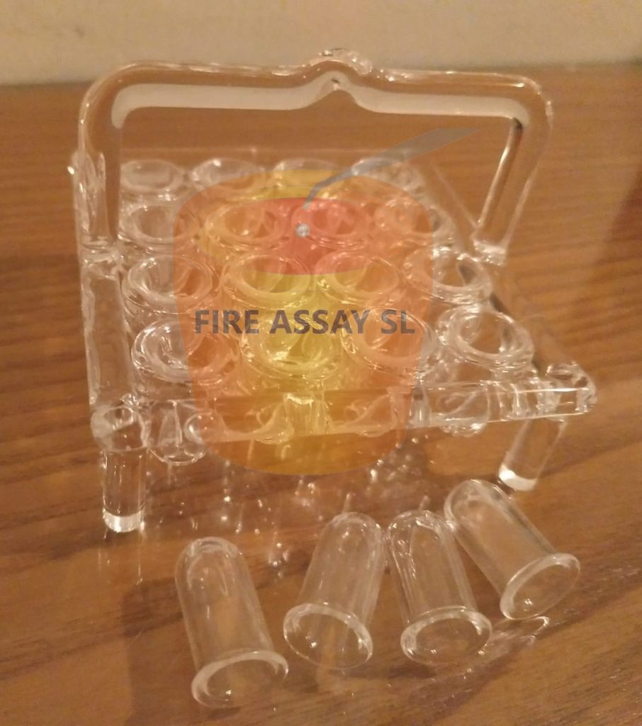 Quartz Parting & annealing baskets for 16 samples – QBR-16