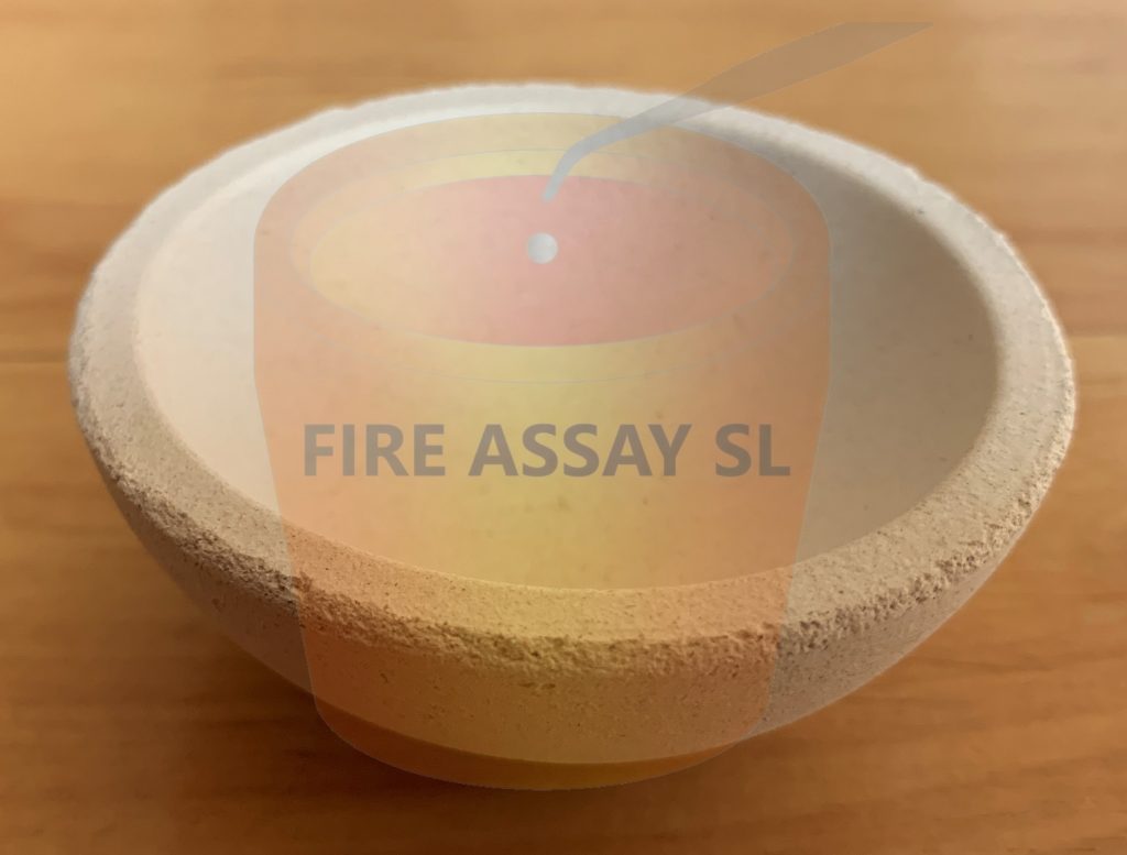 Fire Assay scorifier 80mm